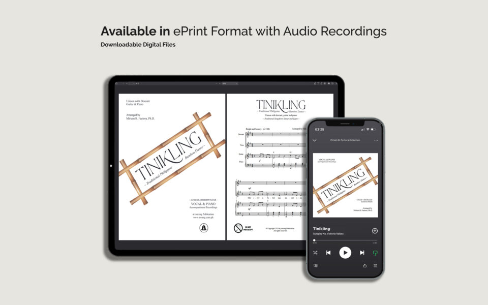 TINIKLING - EPRINT AND AUDIO